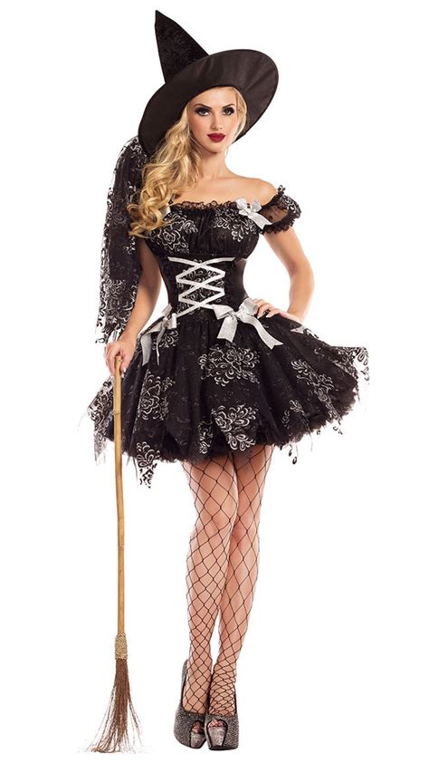 Sexy gith witch costume